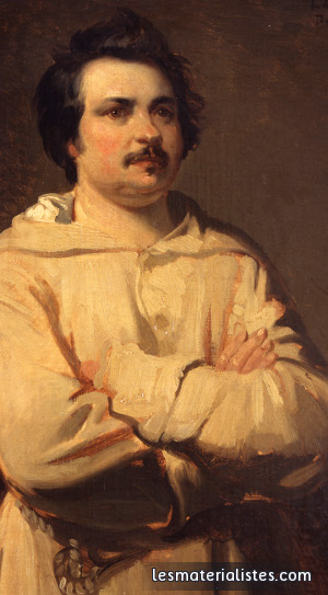 Portrait d'Honoré de Balzac par Maxime Dastugue, d’après Louis Boulanger