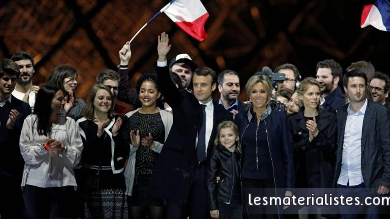 Emmanuel Macron président, discours au Louvre