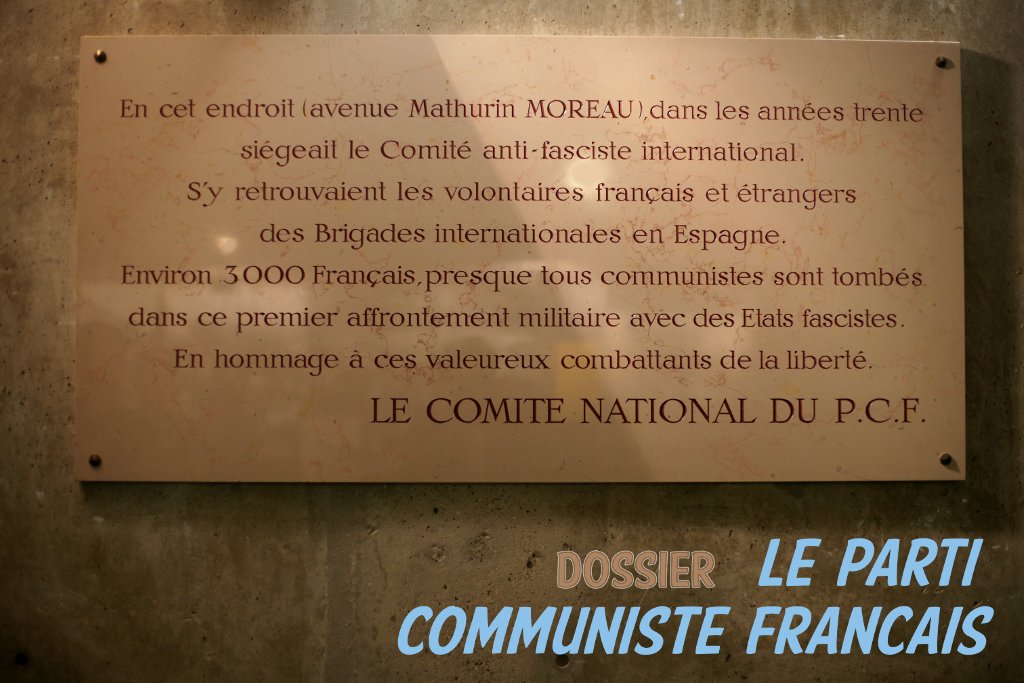 Lien vers le dossier : Le Parti Communiste français