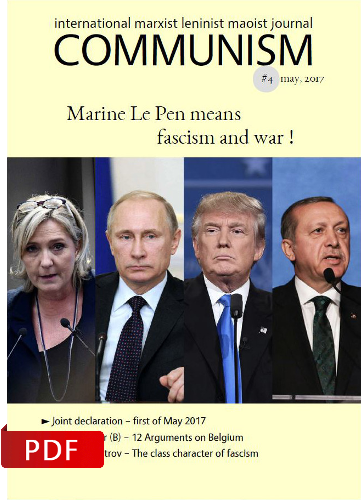 Communism #4 - Marine Le Pen means fascism and war !