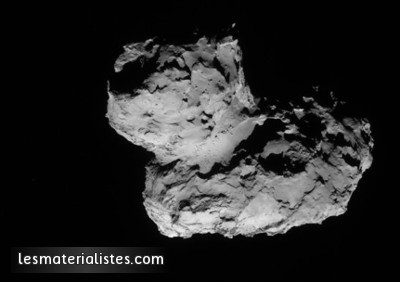 La comète 67P prise en photo par Rosetta