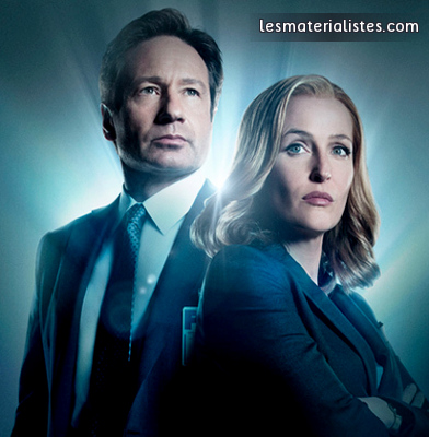 Affiche X-Files Fox Mulder et Dana Scully