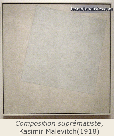 Composition suprématiste, Kasimir Malevicth (1918)